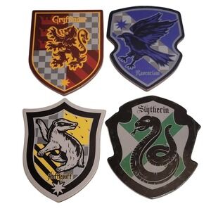Harry Potter‎ Coasters Set of 4 CultureFly House Crest Hogwarts Collectible Cork